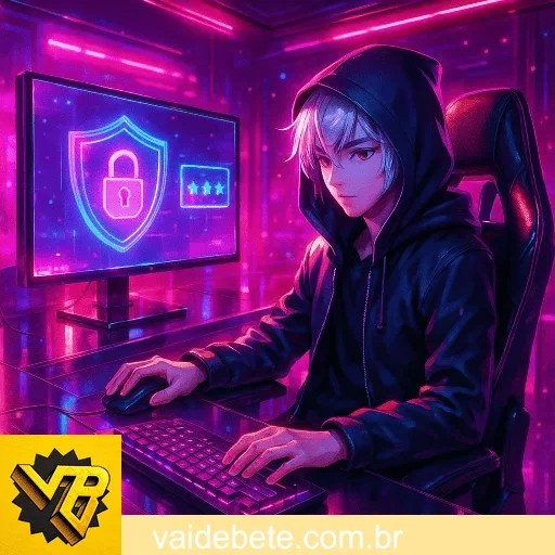 Imagem destacando login seguro na Vaidebet para novos usuários